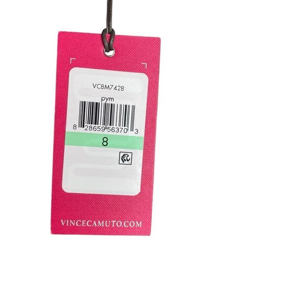 Floral Wrap Dress in Navy by Vince Camuto NEW ! V neck 1/2 sleeves - Picture 7 of 8